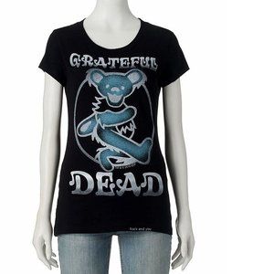 Grateful Dead Dancig Bear jam rock Official T-Shirt L NWT